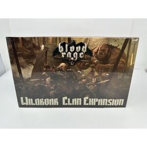 Blood Rage: Wildboar Clan Expansion CMON (Rare Kickstarter Exclusive) NEW SEALED